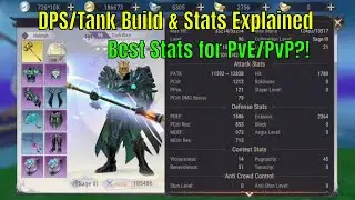 Perfect World Mobile guide: DPS / Tank Build & Stats Explained - PvP/PvE