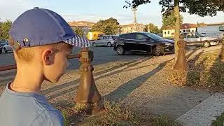 Франция, небольшая прогулка по вечернему Люсон 🍂🍁