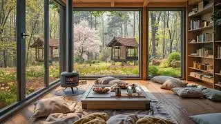 Spring Morning Cabin Jazz 🌿 Smooth Jazz Music for Fresh Moods, Focus & Gentle Relaxation