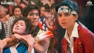 Daniel vs. Chozen Final Fight Scene | The Karate kid 2 in Hindi | Superhit Action Scene
