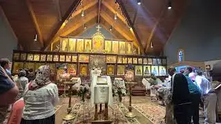 Beautiful Orthodox HYMNS chanted in Russian Orthodox Church in Atlanta