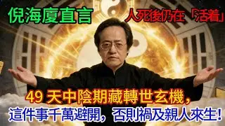 倪海廈直言：人死後仍在「活着」！49 天中陰期藏轉世玄機，這件事千萬避開，否則禍及親人來生！