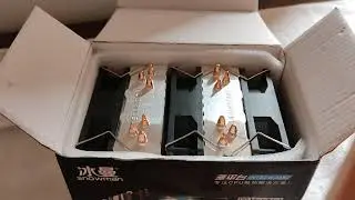 CPU cooler snowman 6 tubos e 3 fans