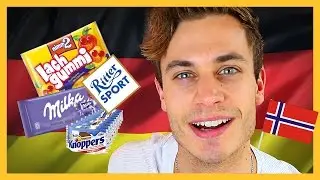 Norwegian trying German Candy