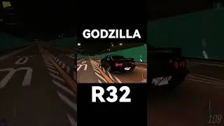 Real Godzilla Nissan Skyline GTR R32 #nissan #skyline #r32 #スポーツカー #shorts