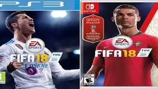 FIFA 18 PS3 vs Nintendo Switch - Messi's Goal & Celebration!!!