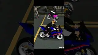 drag moge r6 akang mv livery lama vs cbr250rr pink boreup 🔥🚀#shorts #gta #game #fyp