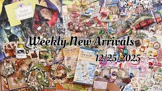 Weekly New Arrivals at Soto-Studios.com | Collage Paper, Sticker, PET Tape| Scrapbook Craft Supplies