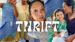 Thrift w. Me + my Mom - ISSEY MIYAKE?! OMG