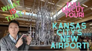 Take An Uncut Tour of Kansas City Airport - You Won't Believe What's Inside!