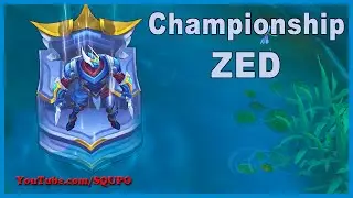 Championship Zed - New Skin (League of Legends)