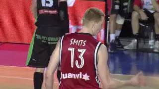 As&iacute; la hunde Roland Smits (1995) con Fundaci&oacute;n Baloncesto Fuenlabrada en Adecco Plata