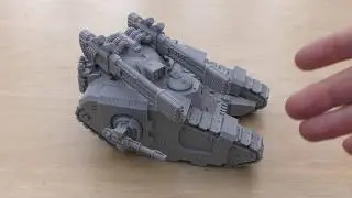 Sicaran Omega Tank Destroyer - Rules review (WH40K+HH)