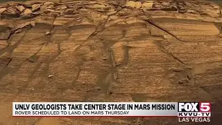 UNLV geologists take center state in Mars mission