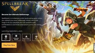 Spellbreak! A Free Magic Battle Royale with Crossplay!