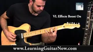 Демонстрация блюза Classic Vibe Tele Standard Tuning