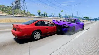 BeamNG.drive Epic Crashes | Realistic Crashes #1
