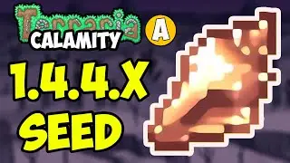 Terraria Calamity Mod how to get MAGIC CONCH fast (NEW SEED for 1.4.4.9) (2025)