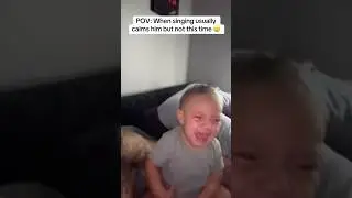 He wasn&rsquo;t playing 😭 #baby