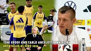 TONI KROOS IN AMAZED OF ARDA G&Uuml;LER AT EURO 2024