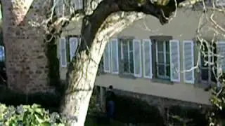 Obernai, Alsace, France -- March 2010 -- Garden and Home Upkeep are Hard Work!