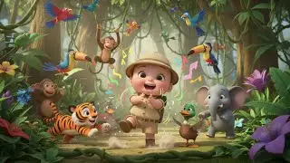 🎵 Guess the Animal Sound Adventure | kids nursery rhymes | Baby Song, Fun Animal Learning 🐮🐯