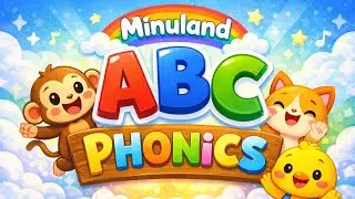 ABC Phonics Song for Kids | Learn Letter Sounds A&ndash;Z | Minuland