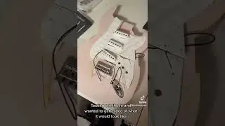 Life Size Fender Lego Guitar Build Day 12
