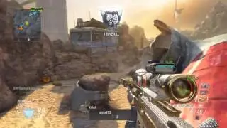 Black Ops 2: Insane DSR Sniper Double Nuclear SOLO On Turbine  6v6