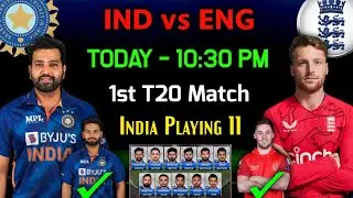 India 1st T20 playing 11 | India Playing 11 VS England | Ind Playing 11 For 1st T20 Match