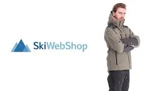 CMP, Ski jacket zip hood, ski jacket, men, torba grey