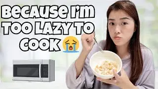 I Let My Microwave Cook My Entire Meal | Lazy Cooking Challenge