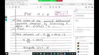 PDE MCQ BS Grewal