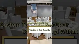 Custom Tablecloths, Chair Covers & Table Skirting | Hotel & Event Linens Supplie