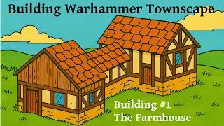 Let's Build The 1988 Warhammer Townscape Farmhouse! - Classic Terrain for Tabletop Games