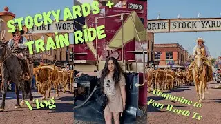 🤠 Grapevine + Fort Worth Stockyards Experience! & Stockyards Trip