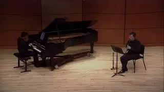 A Chloris, Reynaldo Hahn. D. Ray McClellan, clarinet.  David Fung, piano.