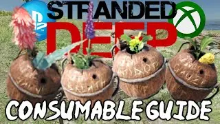 HOW TO CURE Poison In Stranded Deep Plus Consumables And Farming Explained