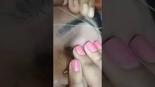 eyebrow threading बनाने का तरीका #eyebrows #treading#viralvideo #lakshmimakeover #video #viral