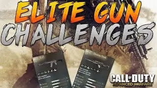 COD: Advanced Warfare - Elite Weapon Challenges! | How To Get Elite Weapons Easier!