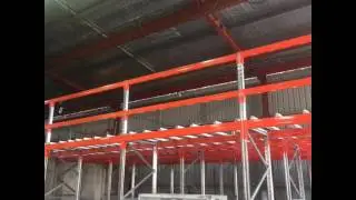 The PRQ team building mezzanine floor