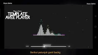 Requested Template Avee Player (color bar template)