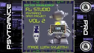 Dr. Doubledrop FL Studio Psytrance Open Project 2 -  Made with Sylenth1