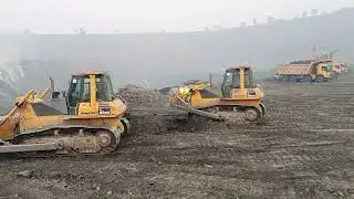Komastu 85 ess dozer dogengi work coal ###mining talcher 