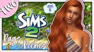 BEGGING FOR THE COINS + A FIXER UPPER CAR! 🤑🚙 🛠 || The Sims 2: Rags to Riches💰 || Part #2