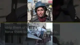 Al Jazeera Reporter Breaks Down After Being Displaced Again