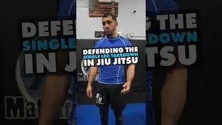 Защита от захвата одной ногой в бразильском джиу-джитсу #bjj