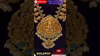 Latest Gold Long Haram Designs 2022 #goldpot #gold #chandanabrothersjewellery #longnecklace
