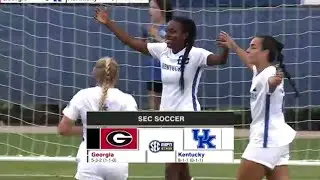 Kentucky vs Georgia Soccer Highlights