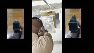 Shooting in the B Zone. Gen 3 Glock 23